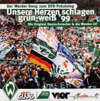 Unsere Herzen schlagen gr&uuml;n-wei&szlig;