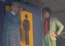 Gisbert und Hermine auf der B&uuml;hne